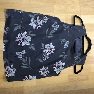 Purple Banana Republic blouse